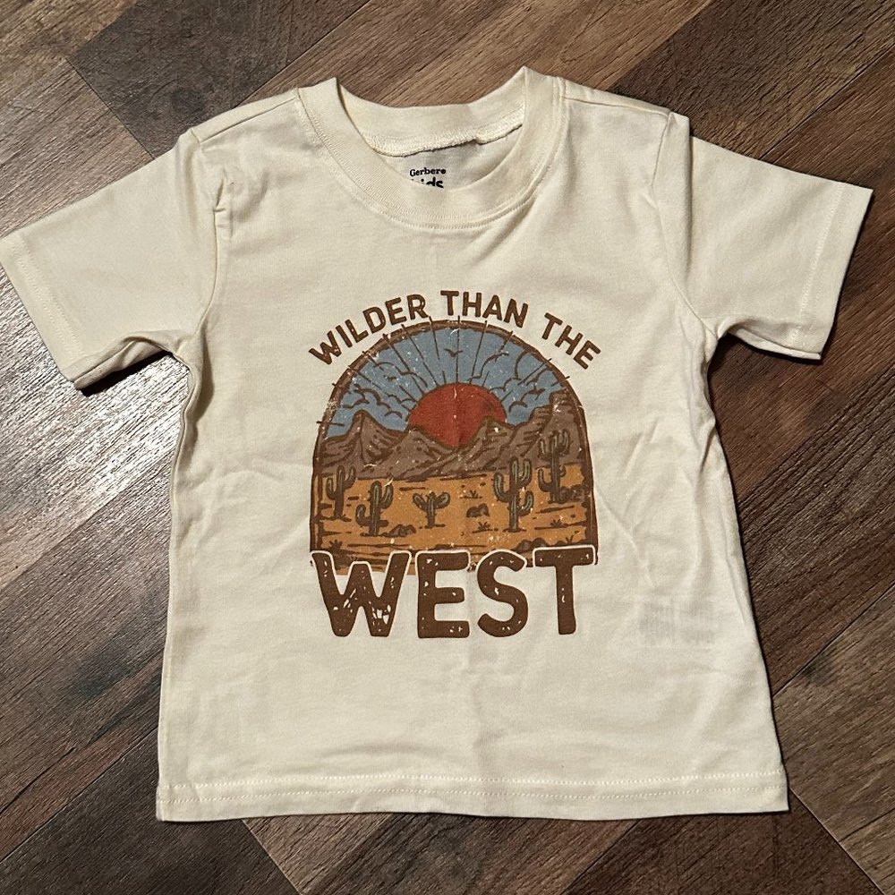 Wilder than the West Gender Neutral Graphic Tee